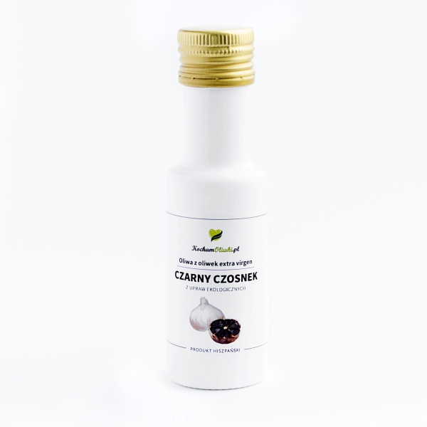 Oliwa z oliwek z czarnym czosnkiem BIO